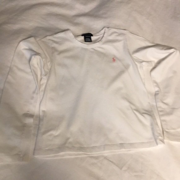 Girls Ralph Lauren Long Sleeve T Shirts L 12/14 - Picture 2 of 7